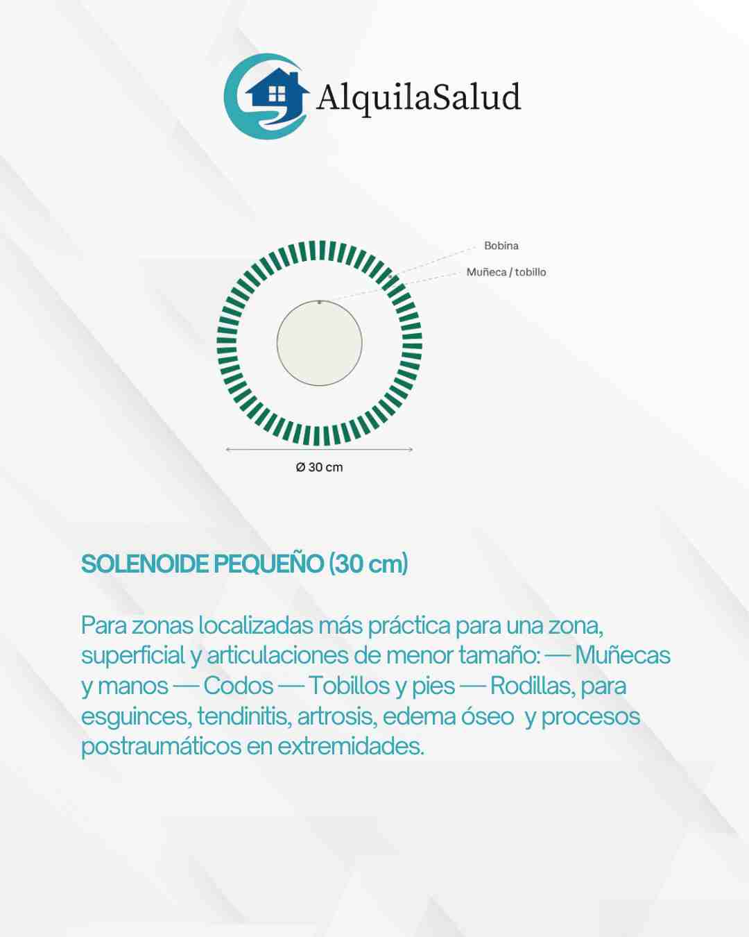 Alquiler magnetoterapia pequeña